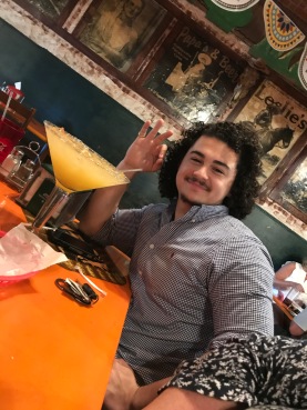 I didn't even know margaritas came this big! "My name is Inego Montoya. You drank my margarita. Prepare to die."